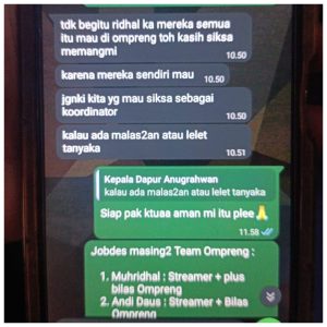DUGAAN INTIMIDASI TERHADAP RELAWAN DI SPPG SAMALEWA 05 PANGKEP JADI SOROTAN, RELAWAN MINTA EVALUASI