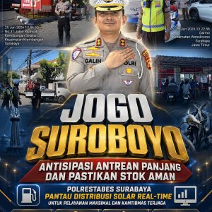 JOGO SUROBOYO, Polisi Turun Langsung ke SPBU Pastikan Distribusi Solar Lancar dan Tepat Sasaran
