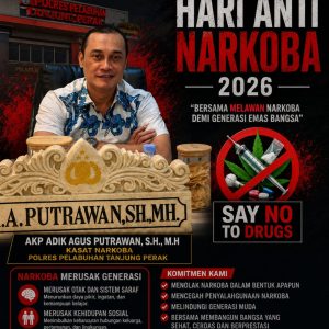 Darurat Narkoba Gilas Tanpa Ampun, di HANI 2026, Satreskoba KP3 Siap Selamatkan Generasi Emas Bangsa