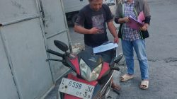 Polsek Gresik Kota Ringkus Sepasang Kekasih Pencuri Motor, Berawal dari Kunci Kontak yang Masih Menempel