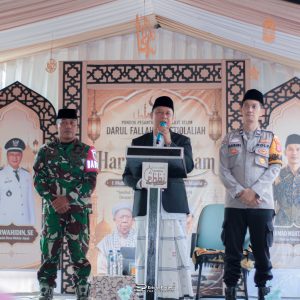Pemdes Mekar Jaya dan Ponpes Darul Falah Al Istiqlaliah Gelar Pawai Karnaval dan Santunan 86 Anak Yatim Sambut 1 Muharam 1448 H
