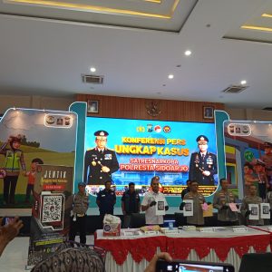 Satresnarkoba Polresta Sidoarjo Ungkap Jaringan Internasional Narkotika Cair, Dua WN Malaysia Ditangkap
