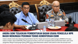 Andra Soni Tegaskan Pembentukan Badan Usaha Pertambangan Rakyat Masih Menunggu Petunjuk Kementerian ESDM