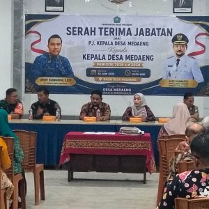 Sertijab Kepala Desa Medaeng Berlangsung Khidmat, Dheny Kurniawan Resmi Serahkan Amanah kepada Alex Kuswanto untuk Periode 2026–2034