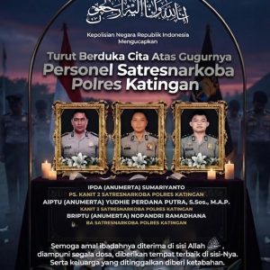 Tiga Personel Polri Gugur Saat Bertugas Ungkap Kasus Narkoba di Katingan, Dianugerahi Kenaikan Pangkat Luar Biasa Anumerta