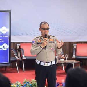Polres Gresik Tanamkan Budaya Tertib Lalu Lintas Sejak Dini, Gandeng Guru Lewat Polantas Menyapa