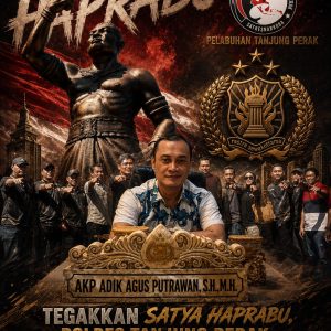 AKP Adik Agus Putrawan, S.H., M.H : Tegakkan Satya Haprabu, Polres Tanjung Perak Nyatakan Perang Tanpa Kompromi terhadap Kejahatan di Surabaya
