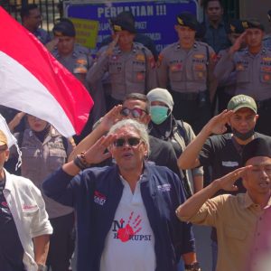 MAKI Jatim dan GEMPAR Gelar Aksi Damai di Kejati Jatim, Tegaskan Dukungan Penegakan Hukum Berintegritas dan Bebas Intervensi