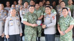 Perkuat Soliditas TNI-Polri, Kapolresta Tangerang Jalin Silaturahmi dengan Kodim 0510/Tigaraksa   