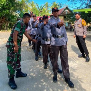 Bhabinkamtibmas Polsek Ma’rang Gelar Pelatihan Linmas TA 2026, Tingkatkan Kesiapsiagaan dan Harkamtibmas
