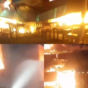 Tabung Gas Meledak, Si-Jago Merah Hanguskan Empat Bangunan di Dukuh Kupang