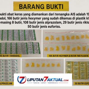 Jual Obat Keras Tanpa Izin, Seorang Pria Diamankam Satresnarkoba Polresta Tangerang   