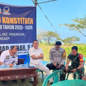 Jaga Keamanan dan Tampung Aspirasi: Reses Anggota DPRD Provinsi Sulsel di Kelurahan Anrong Appaka Berjalan Aman dan Kondusif