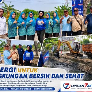 Nonce Thendean SH Pimpin Aksi Bersih Sungai dan Penghijauan di Bukit Tiara, Fraksi Demokrat Kabupaten Tangerang Dukung Program Indonesia Bersih