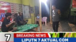 Polsek Mandalle Gelar Patroli Malam Cegah Tindak Kriminalitas