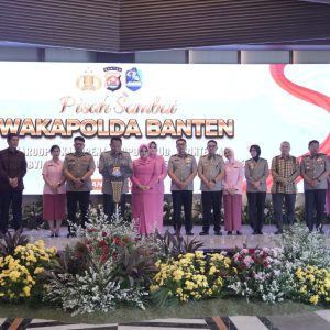 Hadiri Sertijab Wakapolda Banten, Kapolresta Tangerang Tegaskan Komitmen Perkuat Soliditas Jajaran   