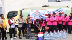 Polresta Tangerang Distribusikan Bantuan Air Bersih ke Warga Sentul Balaraja