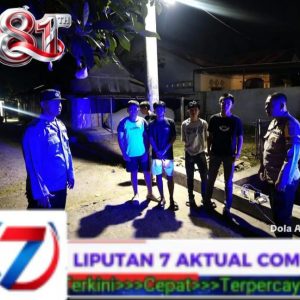 Demi Terciptanya Kamtibmas Yang Kondusif, Petugas Piket Penjagaan Regu 1 Polsek Balocci Tetap Laksanakan Patroli Blue Light di Malam Hari