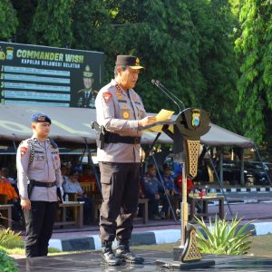 KAPOLDA SULSEL PIMPIN APEL GELAR PASUKAN, PERKUAT KESIAPAN HADAPI KARHUTLA 2026