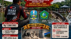 Semarak HUT ke-81 RI, MAKI Jatim Gelar Lomba Mancing Lele Berhadiah Rp50 Juta