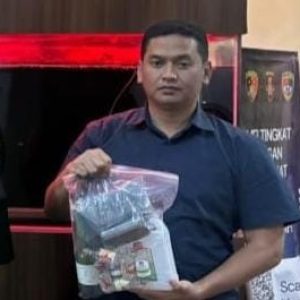 Polrestabes Surabaya Bongkar Pembuatan Tembakau Sintetis di Sidoarjo Satu Tersangka Diamankan