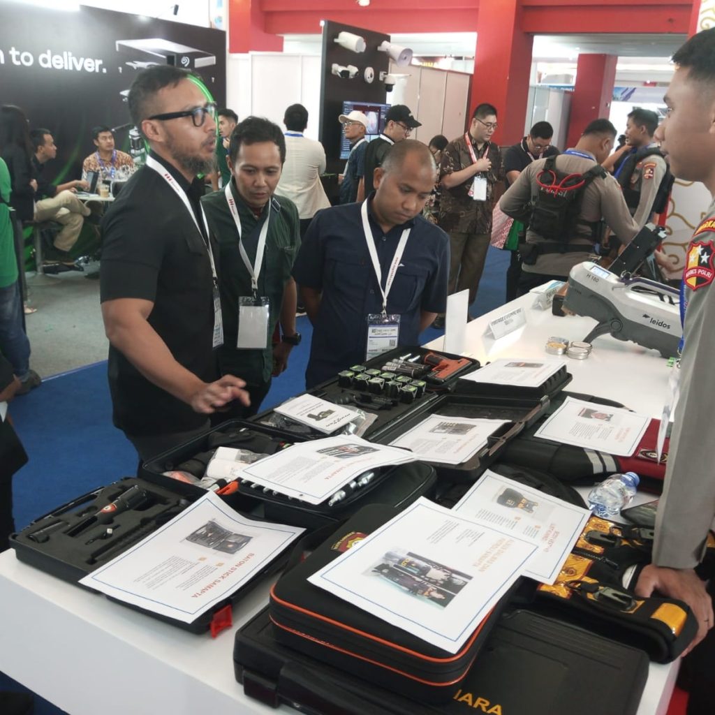 Korsabhara Baharkam Polri Pukau Pengunjung Indo Security 2026 Expo, Tampilkan Alsus Modern dan Layanan Humanis