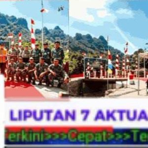 KODIM 1421/PANGKEP DUKUNG LAUNCHING SERENTAK JEMBATAN GARUDA MERAH PUTIH DI BALOCCI