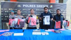 Polres Gresik Berhasil Ungkap Curanmor, Petani Balongpanggang Senang Motornya Kembali