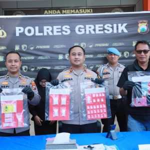 Polres Gresik Bongkar Peredaran Sabu di Menganti, 30 Paket Seberat 81,46 Gram Disita