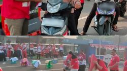 Uji Praktik SIM Colombo Berubah Jadi Arena Tawa, Masker Kerucut hingga Bola Daster Goyang Surabaya