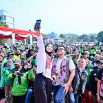 Bukan Sekadar Gebyar Kemerdekaan, Rano Alfath Dorong Kesejahteraan dan Masa Depan Keluarga Ojol