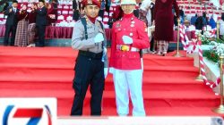Empat Kali Pimpin Upacara HUT RI, AKP Imran, S.H. Tampilkan Dedikasi—Jejaknya Diikuti putranya Bripda muh. Raihan Prayuda