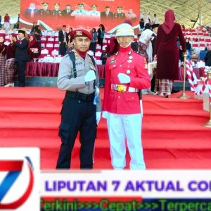 Empat Kali Pimpin Upacara HUT RI, AKP Imran, S.H. Tampilkan Dedikasi—Jejaknya Diikuti putranya Bripda muh. Raihan Prayuda