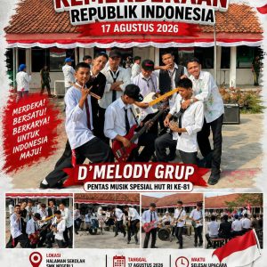D’Melody Grup Meriahkan Perayaan HUT ke-81 RI di SMK Negeri 1 Tangerang Kecamatan Panongan