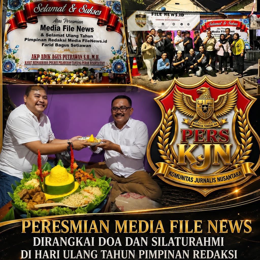 FileNews.id Resmi Hadir di Surabaya, Usung Semangat “Gerbang Berita Indonesia” dan Jurnalisme Beretika