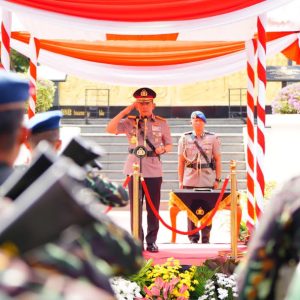 Kapolri Pimpin Upacara Hari Juang Polri 2026 di Surabaya, Kobarkan Semangat Perjuangan Polri untuk Mewujudkan Kemajuan Bangsa