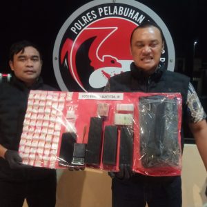 Satresnarkoba Polres Pelabuhan Tanjung Perak Ungkap Peredaran 399,15 Gram Sabu